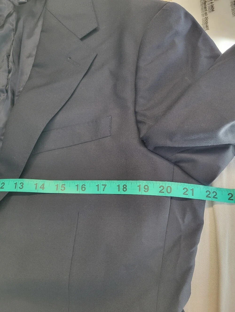 J Crew Crosby Classic-fit suit jacket in Italian wool BM161 Size 40R Navy $550